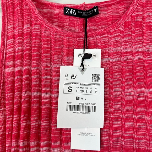 NWT ZARA Back Slit Dress Tunic Size S - Picture 8 of 16